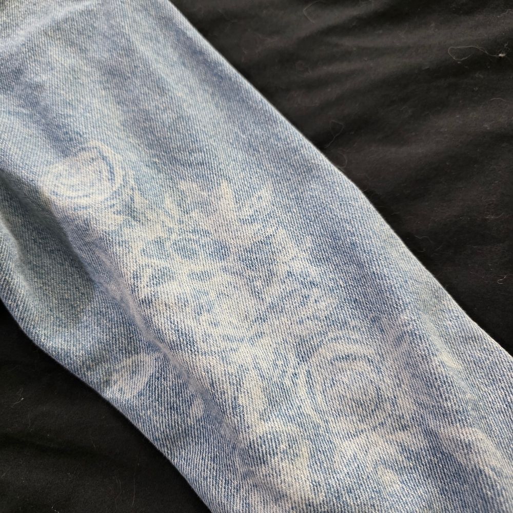 Lucky Brand Floral Print Denim Jacket Womens Small - Picture 2 of 6